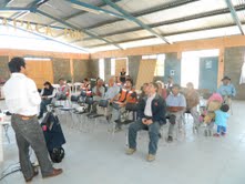 Comunidades en asambleas participativas por conservación de rutas rurales de interconexión