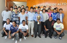 Implementación deportiva para jugadores de Municipal Alto Hospicio