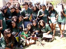 Secundarios en campamento de inglés protegen el medio ambiente en Tarapacá