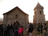 Bendicen iglesia de Cultane, dañada en terremoto del 2005, en celebración de la Fiesta de la Candelaria