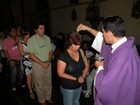 Iglesia de Iquique celebró en emotiva ceremonia el Miércoles de Ceniza