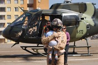 Ejército evacua desde Huatacondo a niño con severa deshidratación