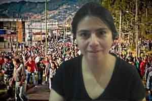 Claudia Torres: La Voz de Radio Santa María y su Balance de Cuarenta Días de Lucha