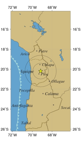 Fuerte sismo de 4.7 grados despertó a las regiones del norte, esta madrugada