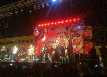 Espectacular concierto en vivo del grupo Inti Illimani en Plaza Prat