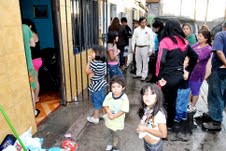 Emergencia sanitaria: 6 casas inundadas con aguas servidas