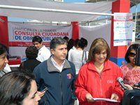 Con baja participación cierran modalidad de stand en Consulta Ciudadana del MOP en Tarapacá