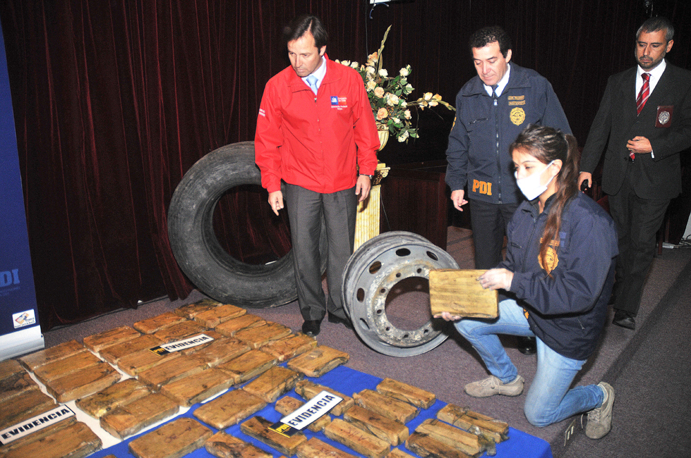 PDI detecta a través de camión scanner ingreso de 104 kilos de marihuana a la Región de Tarapacá