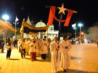 Procesión con el Santísimo Sacramento marcó la clausura de la Fiesta de La Tirana 2012