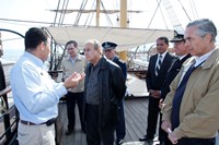 Ministro de Defensa de Argentina  visitó Museo Corbeta Esmeralda