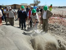 Instalan primera piedra de sistema de agua potable para La Tirana