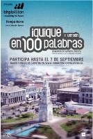 Últimos días para participar en segunda versión de “Iquique en 100 palabras”