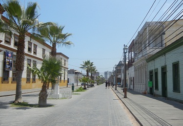 Hermosa arquitectura en Avenida Baquedano, Monumento Nacional