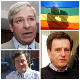 Parlamentarios de derecha han manifestado rechazo a homosexuales