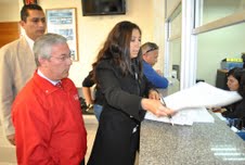 Formalizan querella por atentado incendiario contra Servicio de Evaluación Ambiental