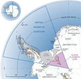 Insólito: 271.000 kilómetros cuadrados de territorio antártico serán bautizados como la «Tierra de la Reina Isabel»