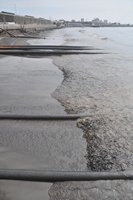 Emergencia provoca derrame de petróleo en el sector de Playa El Colorado