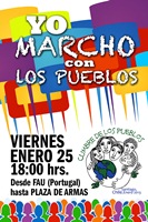 Cumbre de los Pueblos 2013 convoca el 25 de enero a marcha