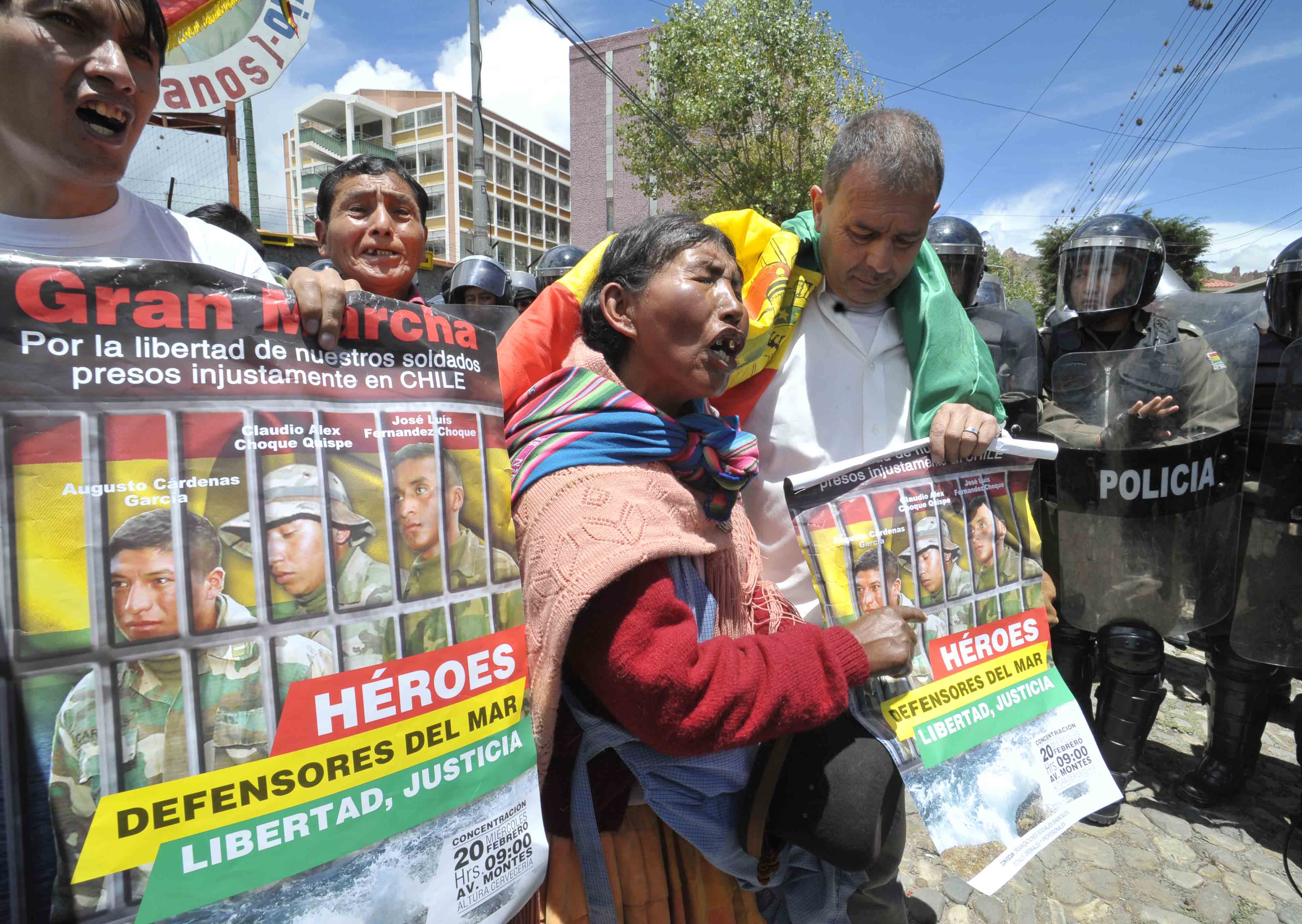 Bolivia no acepta decreto chileno de expulsión de soldados y exige liberación sin acusación