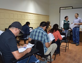 Profesionales y técnicos del Sag se certifican como operadores de suelo degradado