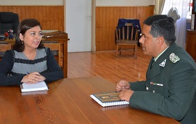 Personal de Gendarmería en condiciones de aplicar protocolos de acción en situación de sismo de gran envergadura