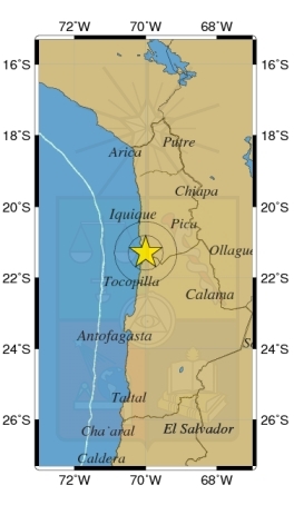 Nuevo sismo de 5.5 grados Ritcher remece a los nortinos