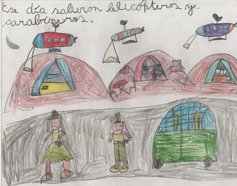 En Casa de la Cultura de Iquique montan Expo con dibujos de niños afectados por el terremoto