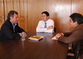 Sobre temas de seguridad dialogó Diputado Trisotti con Gobernador de Iquique y General de Carabineros