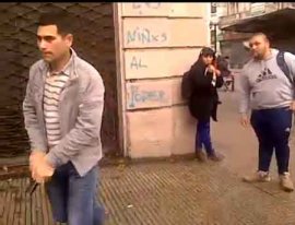 Conozca la identidad del reservista que amenazó con pistola a estudiantes en la marcha por la educación