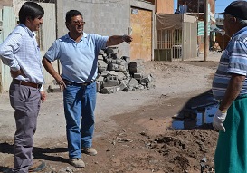 Buscan solución para roturas de cañerías y fugas de agua  en pueblo de La Tirana