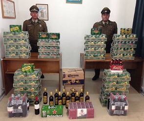 Más de 100 infracciones de tránsito y el decomiso de 900 litros del alcohol en La Tirana