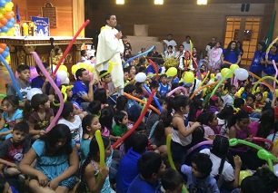 Masiva participación de niños en Eucaristía realizada en templo de La Tirana