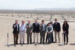 La mayor planta fotovoltaica que inyecta energía al SING inauguró Collahuasi y Solarpack