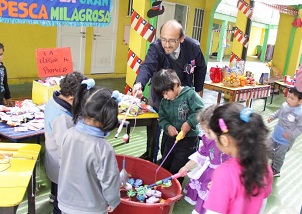 Parvulitos del Jardín Brumita celebraron el Dieciocho