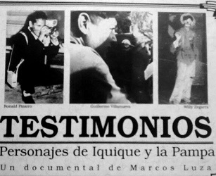 Documental con relatos de personajes de Iquique y la Pampa, en itinerancia por Juntas de Vecinos