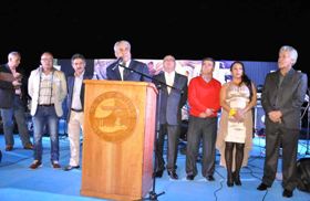 Fuertes críticas al proceso de reconstrucción expresó Ramón Galleguillos en discurso de cambio de año