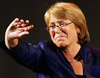 Encuesta Adimark: Aprobación a Michelle Bachelet sube a 44 por ciento