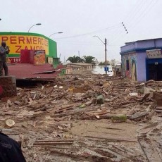 Norte chico bajo el agua: Estado de excepción y se confirman desaparecidos