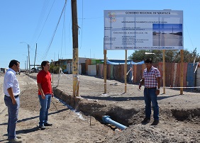 Avanzan obras de mejoramiento de pavimentos en comuna de Huara