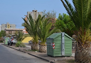 Nuevos contenedores de basura en Iquique para terminar con micro basurales