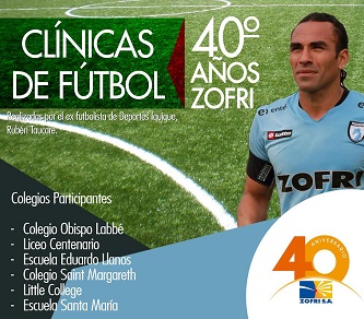 Ex capitán de Deportes Iquique y Zofri desarrollarán clínicas de fútbol en colegios del sector Norte