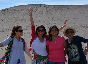 Gigante de Atacama y tramo del Camino del Inca, conocieron funcionarias de Gendarmería