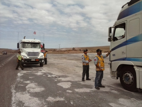 Instauran restricción a transporte de carga con motivo de La Fiesta de La Tirana