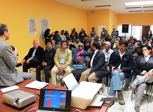 Inclusión participativa en  proceso para crear comunidad de aguas subterránea en la Pampa del Tamarugal