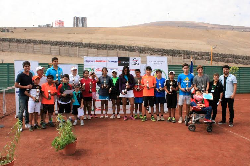 Realizan torneo de tenis que entrega puntaje para el ranking nacional