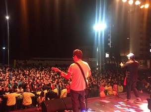 Más de cuatro mil personas asistieron  concierto de «Chancho en Piedra»