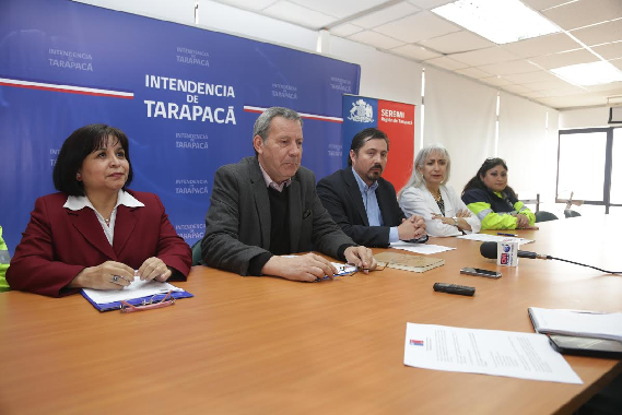 En conferencia de prensa Salud da a conocer funcionamiento durante Fiesta de Tarapacá