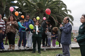 Apoderados y Junji conmemoran mes de la infancia