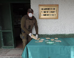 Incautan 14 mil dosis de pasta base en Colchane