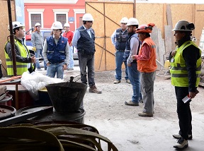 Partió el Programa fiscalizaciones a la construcción, con visita inspectiva a condominio Vista Azul